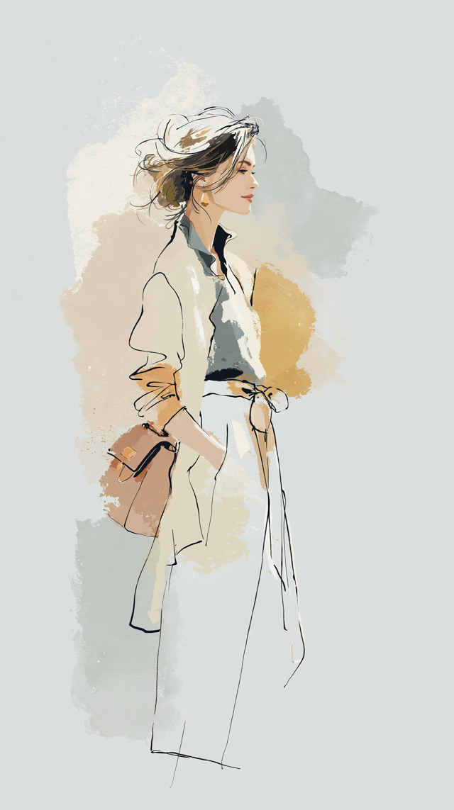 Aquarelle — fond diffus, ambiance onirique
