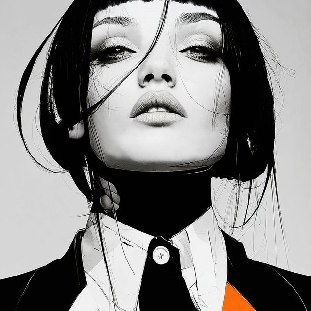 Mannequin — grand format, fashion editorial