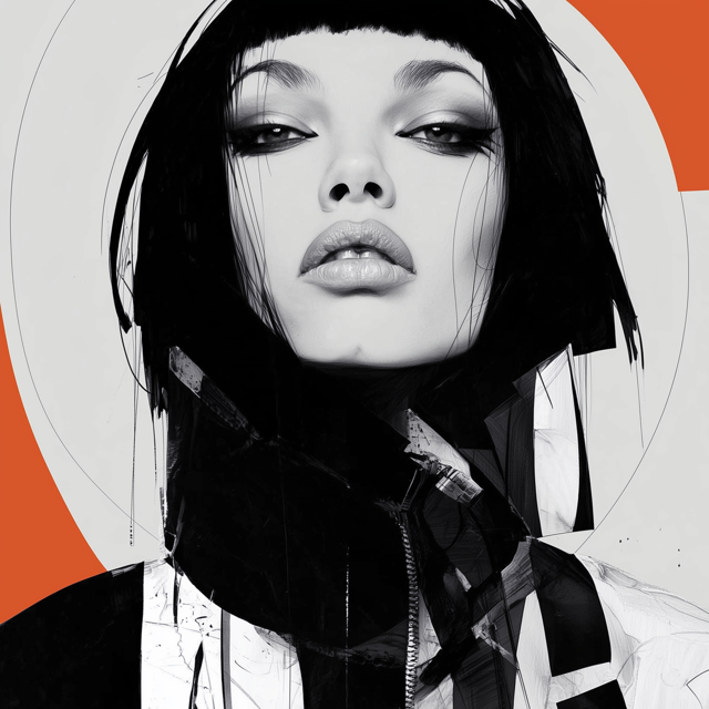Mannequin — plein pied, allure signature