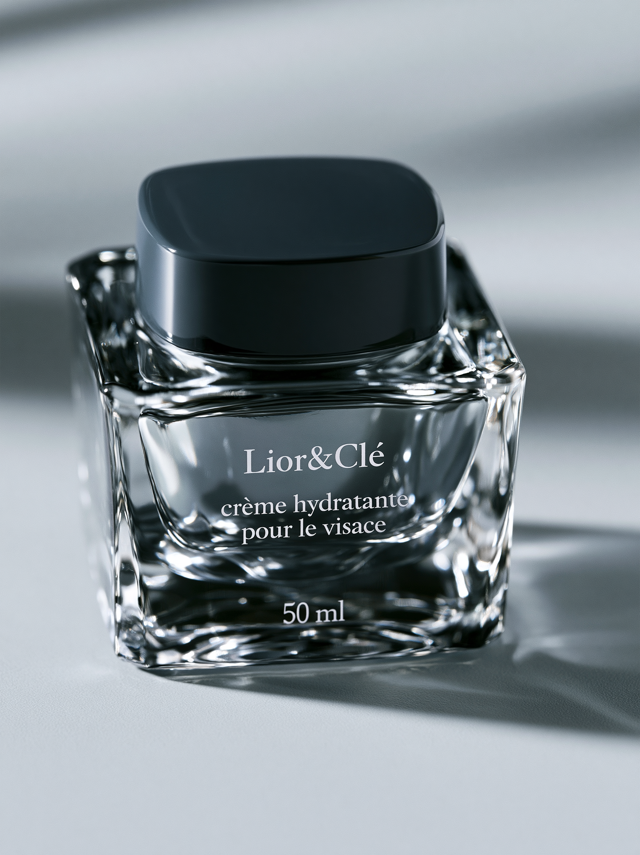 Beauté — skincare luxe, texture crémeuse