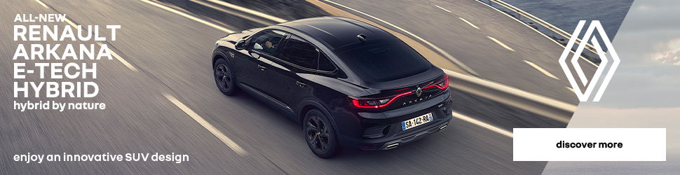 Renault KV — leaderboard, bannière avec texte
