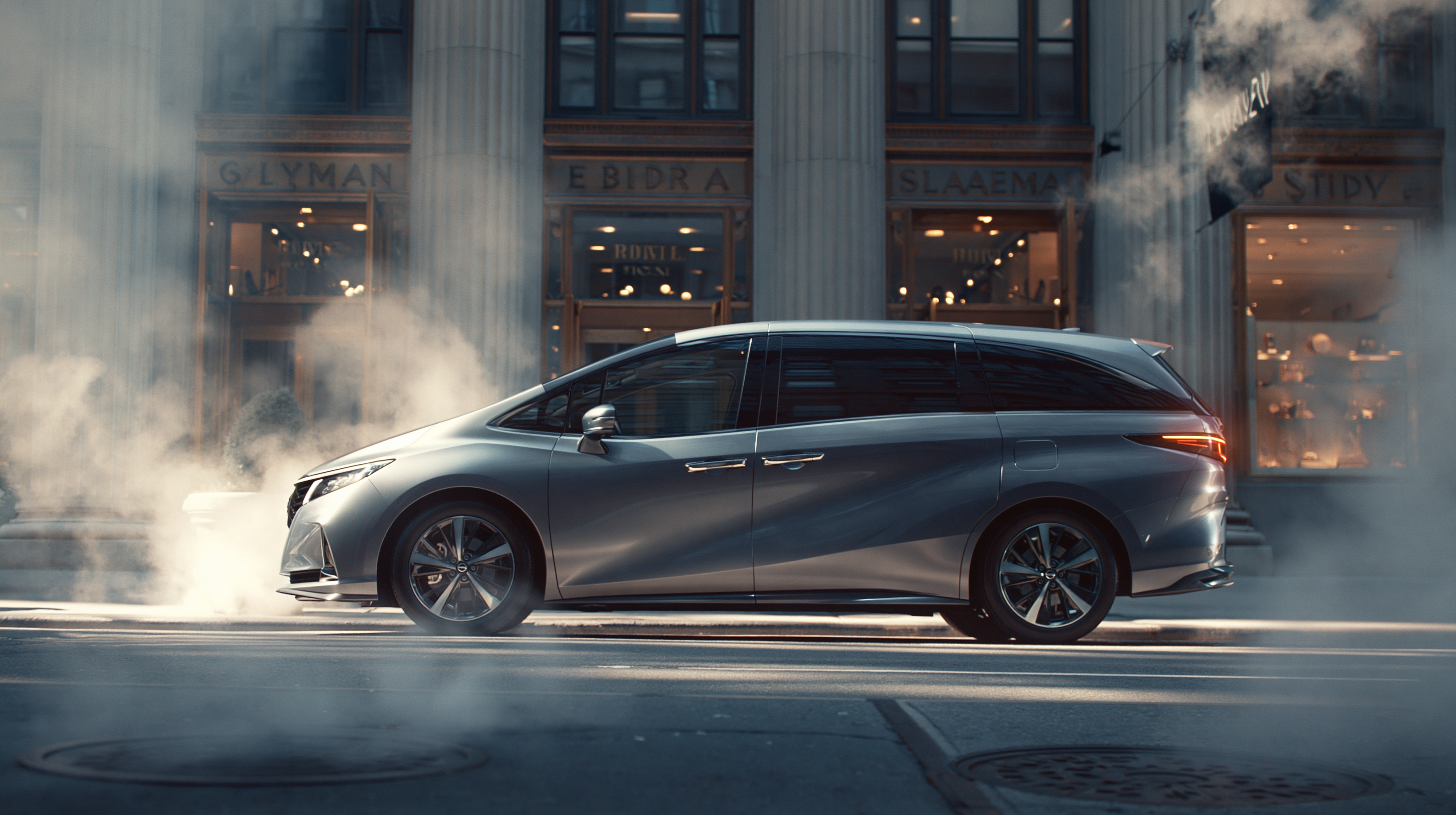 Automobile — publicité surréaliste, direction artistique
