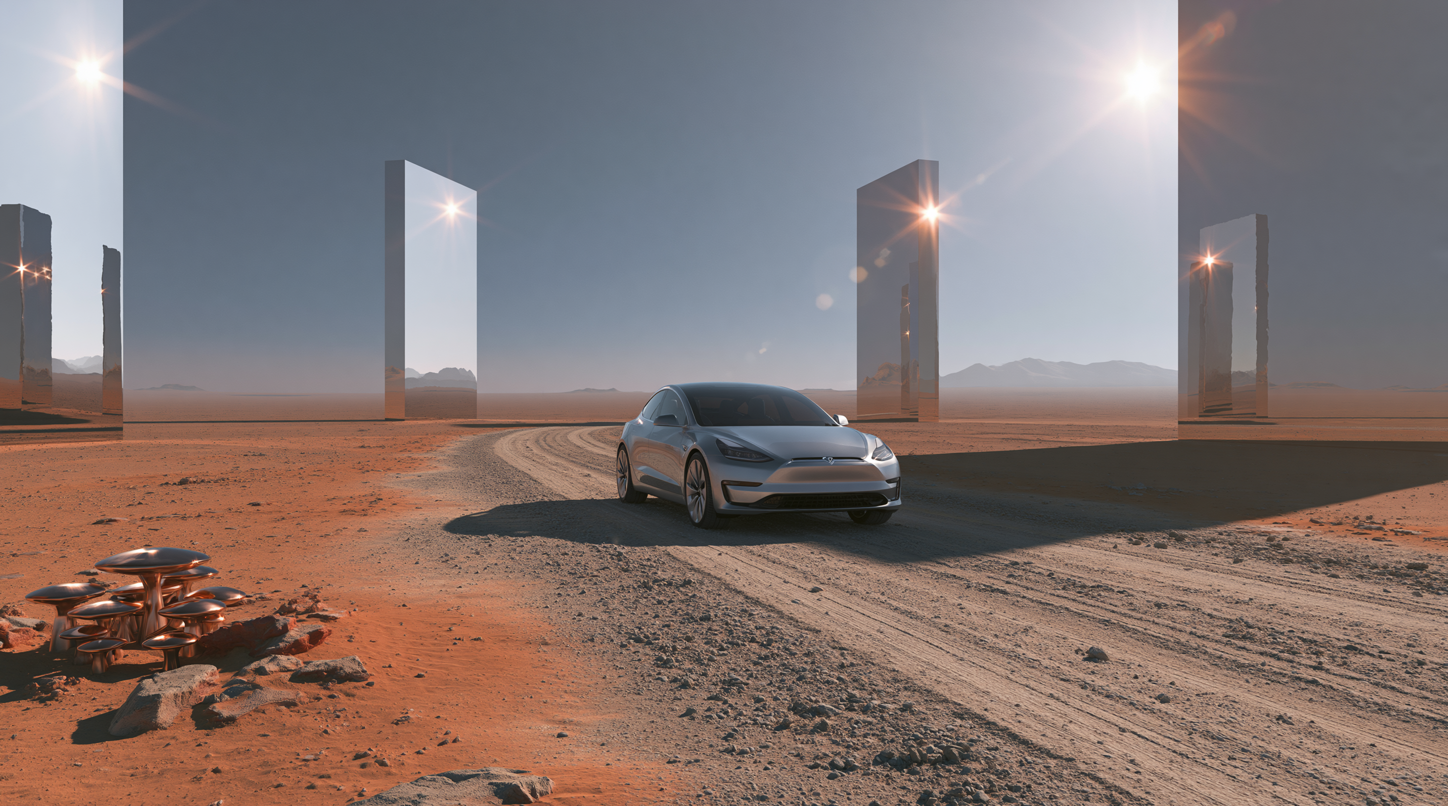 Automobile — véhicule électrique, futuriste, centré
